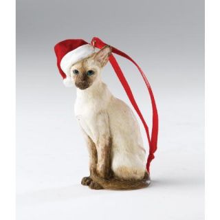 Country Artists Siamese Cat Hanging Ornament Figurine New 18574