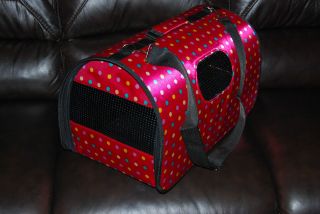 19" Soft Portable Dog Cat Tote Crate Carrier House Pet Travel Bag