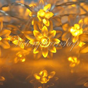 30 LED Sunflower Flower Shape Battery String Lights Home Christmas Wedding Party