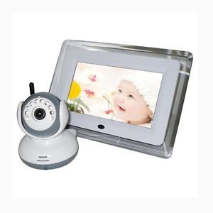 7" Wireless Digital 2 4GHz Baby Monitor Video 2way Talk Camera Security System