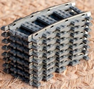 lego curved train track 4520