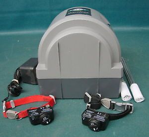 PetSafe Wireless Pet Containment System Dog Fence If 100 2 Collars Mint