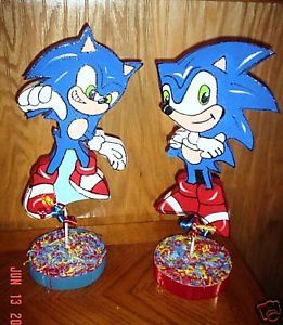 Sonic The Hedgehog Mario Brothers Party Supplies Decorations