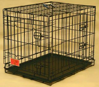New Double Door Extra Large 48" Folding Dog Crate Safe Comfort Secure Durable