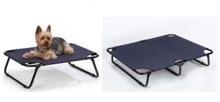 Portable Elevated Pet Cots for Dogs Raised Dog Bed Keeps Dogs Off Ground
