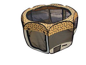 Paw Pet Dog Tent Puppy Playpen Exercise Pen Kennel Cage