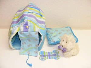 Coconut American Girl Best Friend Plush Dog House Mat Pillow Bed