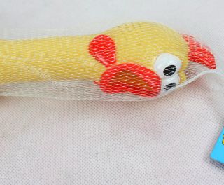Best Screaming Yellow Rubber Chicken Pet Dog Toy Squeak Chew Gift Medium Size