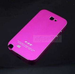 Luxury Metal Aluminum Ultra Thin Cover Case for Samsung Galaxy Note 2 N7100