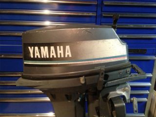 1984 Yamaha 9 9 HP 2 Stroke Outboard Motor Boat Engine Sailboat No Lower Unit
