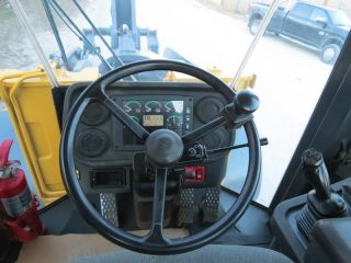 2007 John Deere 544J Wheel Loader High Lift Ride Control Forks Coupler JRB Texas