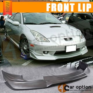 00 02 Toyota Celica JDM VIP Front Bumper Lip Spoiler Bodykit Poly Urethane