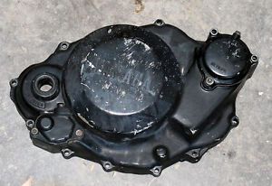 Yamaha 550 XT550 Clutch Side Case Cover Right Outer Lot Set Engine Motor