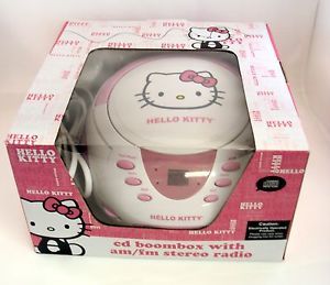 Sanrio Hello Kitty CD Radio Boombox