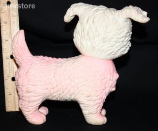 Vintage Toys Sun Rubber Company Lambs Dog Teddy Bear 17 Eyes 50's 60's FL