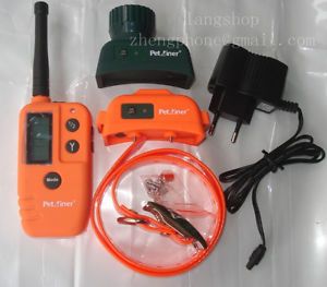 Training Dog Collar Waterproof LCD Remote Pet Dog Hunter and Beeper Collar 500M