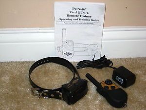 PetSafe Yard Park Remote Static Dog Training Rechargeable Collar Trainer