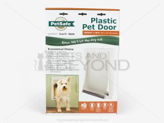 PetSafe Plastic Medium Pet Dog Doggie Door PPA00 10959