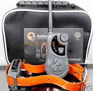 AETERTEK at 218 Waterproof Remote 1 Dog Training Collar Trainer Auto Anti Bark