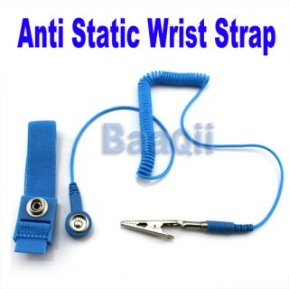 New Anti Static Antistatic ESD Adjustable Wrist Strap Band Grounding Wristband