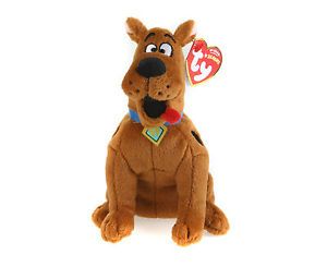 Ty Scooby Doo Brown Dog Beanie Babies Stuffed Plush Toy