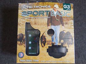 For Parts Tri Tronics Sport Basic G3 Dog Training Bark Shock Collar Used