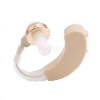 Personal Ear Help Care Health Sound Amplifier Hearing Aid Device Beige