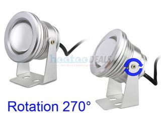 New 10W Waterproof IP65 LED Flood Light Outdoor Lamp White Epistar 270 Degrees