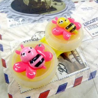 A0108 UPICK Animal Styles Contact Lens Case Lovely Eye Care Box Wholesale Cute
