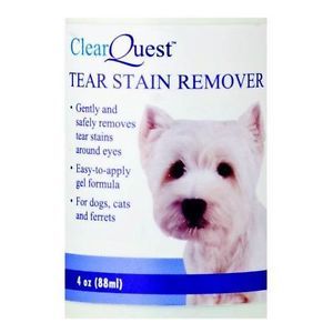 ClearQuest Gel Formula Eye Care Pet Tear Stain Remover Dogs Cats Ferrets