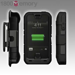 Genuine Mophie Juice Pack Pro Battery Case F Apple iPhone 4 4S Water Shock Proof