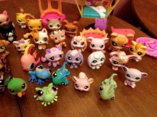 Littlest Pet Shop 44 Pets Dogs Cats Kitty Puppy Owl Fish Bunny More