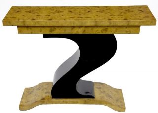 Art Deco Z Shape Console Table Modernist Furniture 1920s
