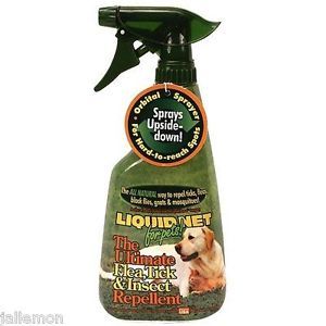 Liquid Fence 250 16 Ounce Liquid Net for Pets Flea Tick Insect Repellent Spray