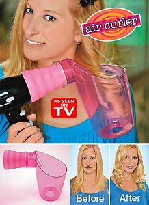 As Seen on TV Air Curler Hair Dryer Attachment Curling Styling Beauty Tool New