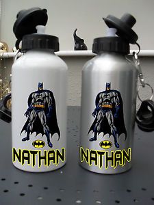Personalised Batman Kids Drinks Sports Children's School Water Bottle