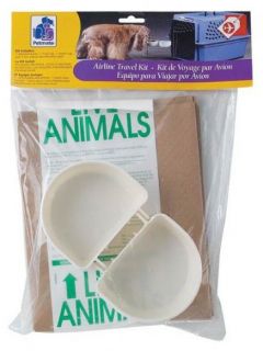 Airline Travel Kits for Dogs Cats Rabbits Fits Approved Kennels 