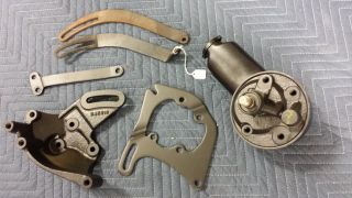 64 Pontiac GTO Power Steering Pump Alternator Bracket Kit Rebuilt