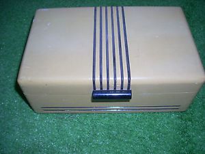 Art Deco Mirrored Old Jewelry Box Real Nice Shape