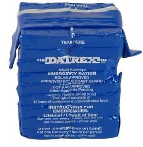 New Emergency 72 Hour Datrex Food Mayday Water Kit for 4 People Shipped Free