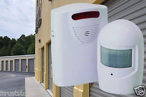 Wireless Motion Sensor Detector Door Gate Entry Bell Chime Alert Alarm Doorbell