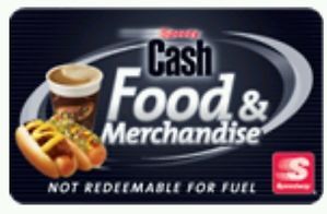 $100 Speedway Food and Merchandise Gift Card