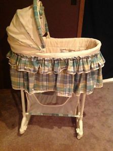 Graco Bedside Bassinet Saybrook Baby Bed Changing Station Combo Crib Cradle Side