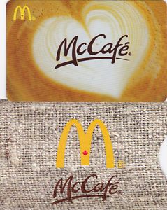 1 McDonalds Gift Card New No Value 1 Sleeve