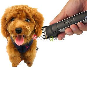 Sonar Mini Animal Pet Dog Cat Hair Grooming Clipper Trimmer Rechargeable Battery