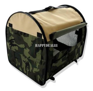 Portable Dog Cat Pet Kennel Travel House Carrier Soft Crate Cage 3 Colors HD23L