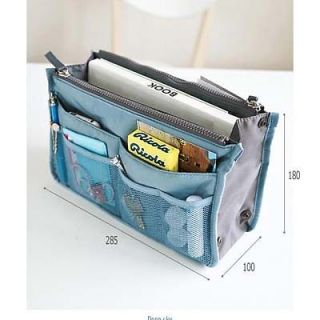 Amazing Women's Travel Insert Handbag Organiser Purse Large Liner Cosmetic Bag