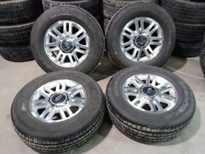 Factory 18" Ford F150 Lariat Wheels and Goodyear SR A 275 65R18 Tires