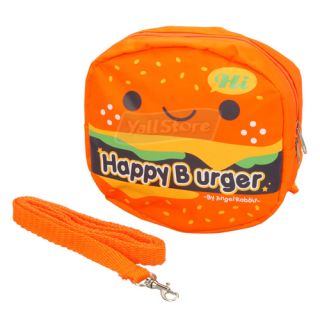 New "Happy Burger" Baby Toddler Safety Harnesses Backpack Strap Walking Wings