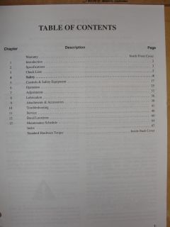 Gehl 4525 4625 Skid Steer Loader Operators Owners Manual
